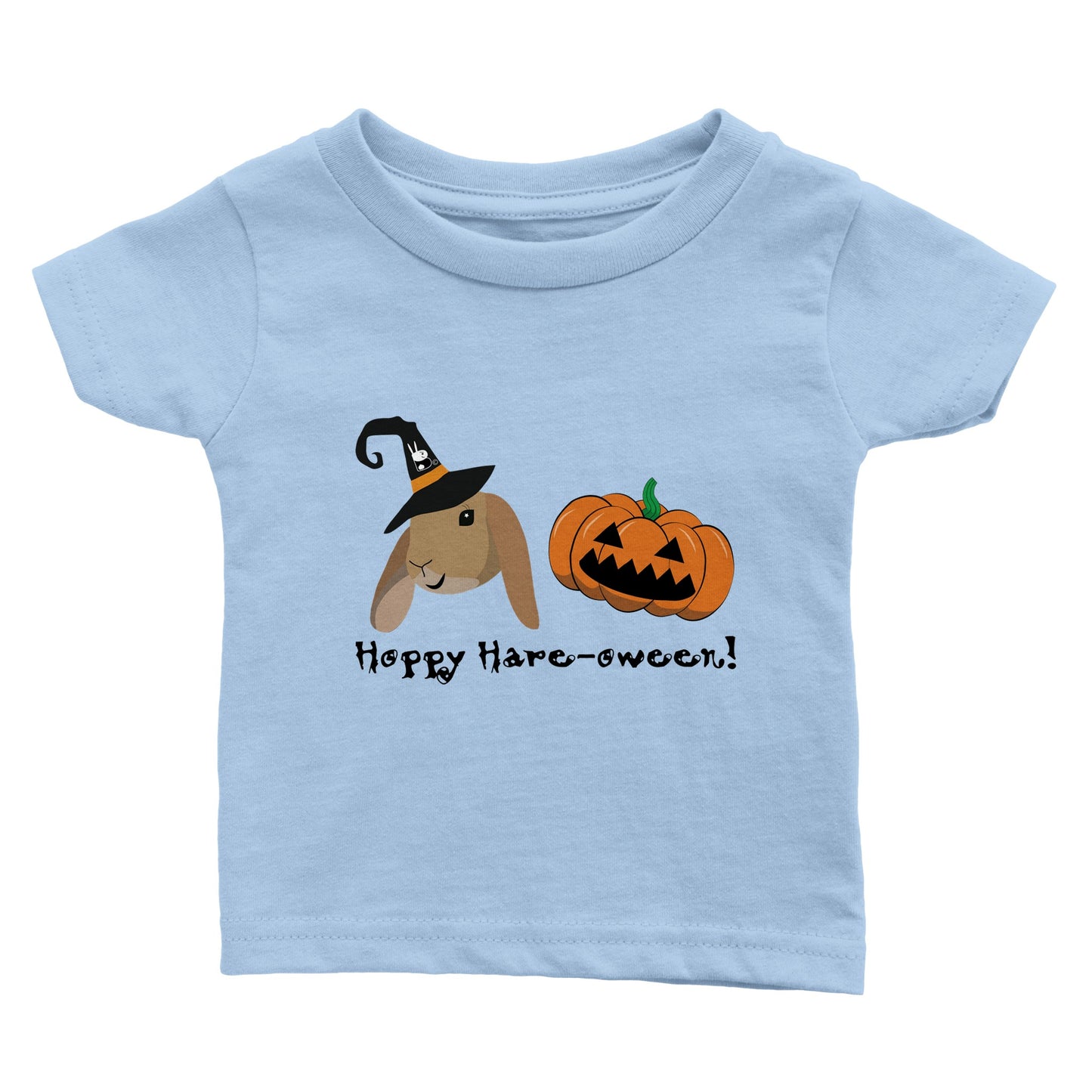 Classic Baby Crewneck T-shirt clean Halloween with Tera