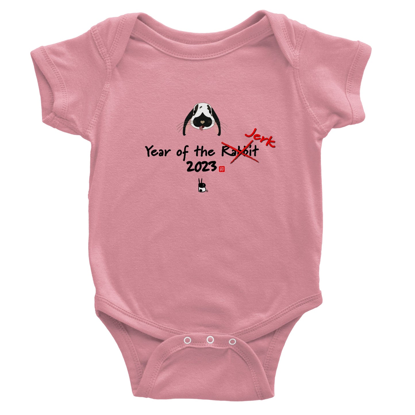 Classic Baby Short Sleeve Bodysuit Year of the Jerk