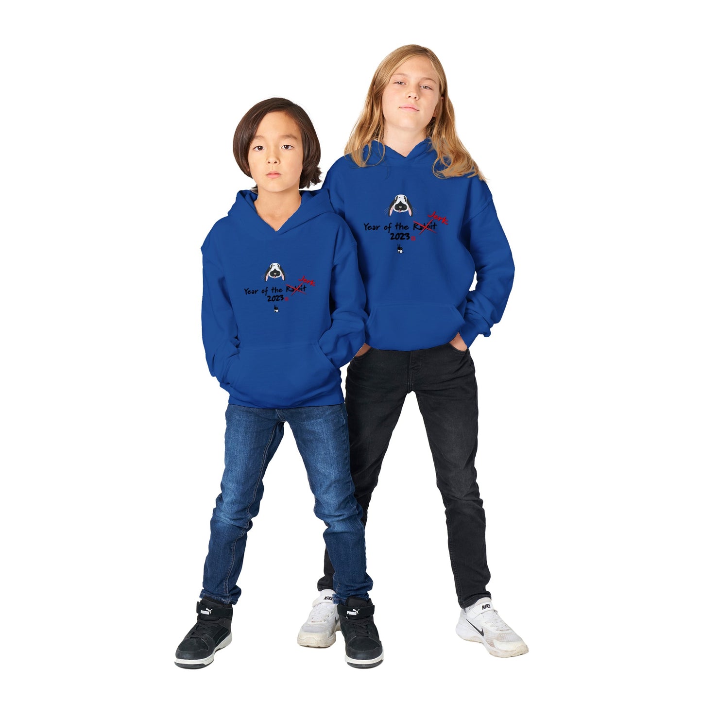 Classic Kids Pullover Hoodie Year of the Jerk