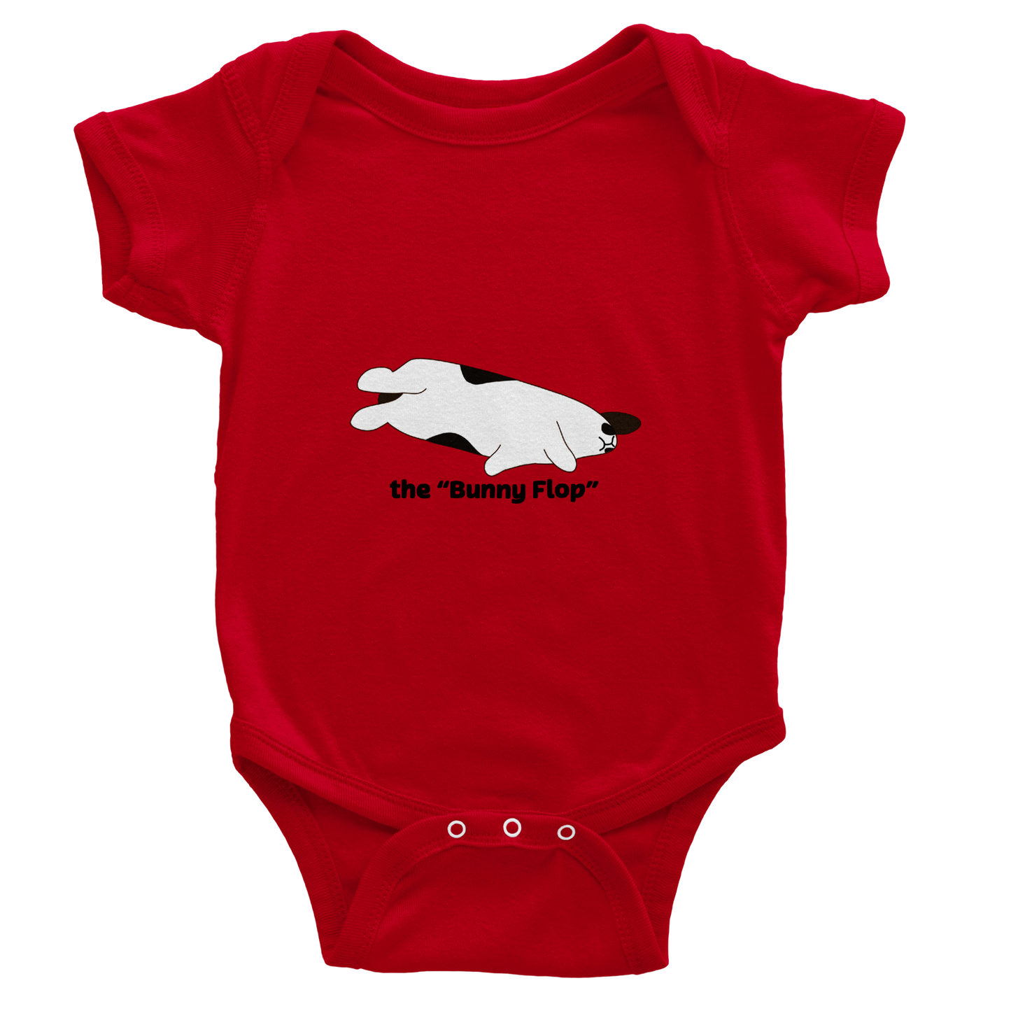 a Classic Baby Short Sleeve Onesies "the flop"