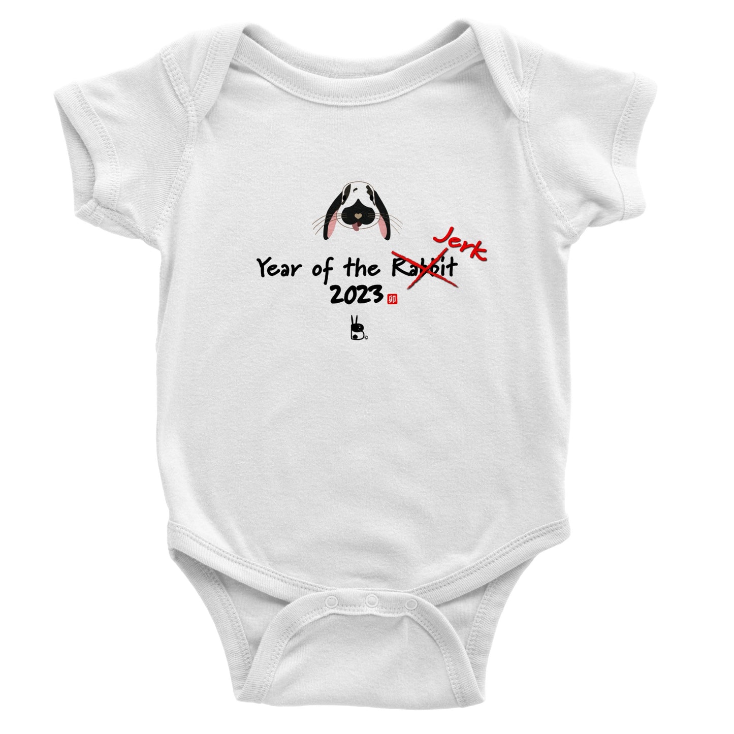 Classic Baby Short Sleeve Bodysuit Year of the Jerk