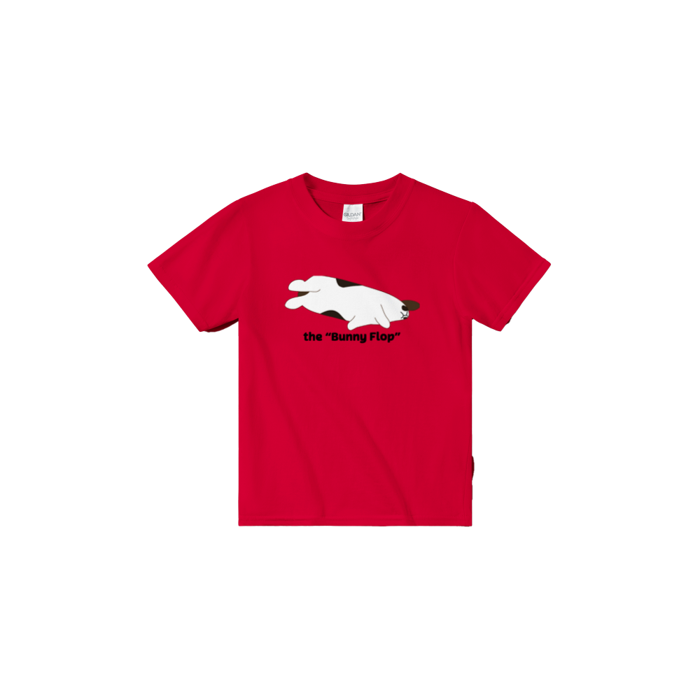 Classic Kids Crewneck T-shirt the bunny flop