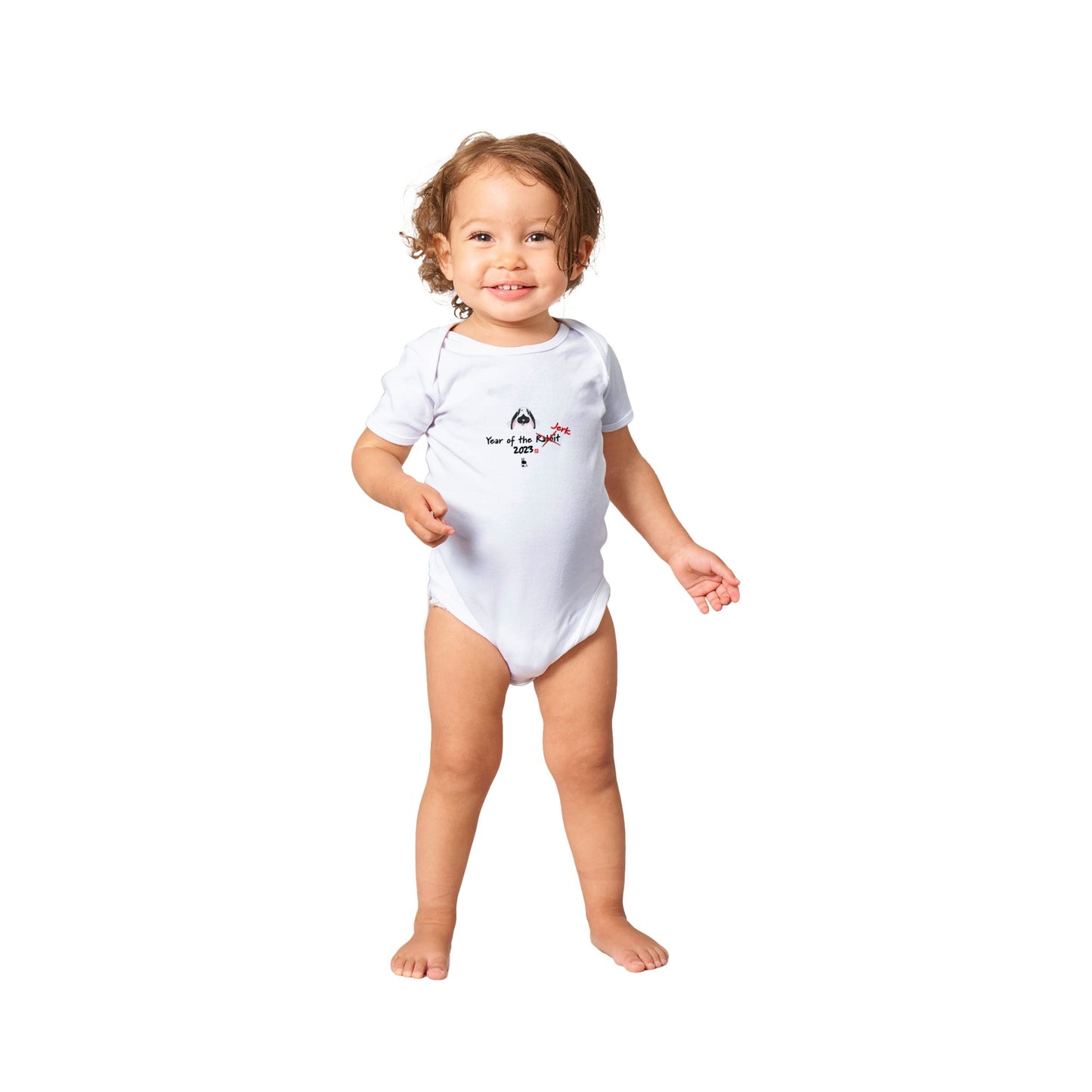 Classic Baby Short Sleeve Bodysuit Year of the Jerk