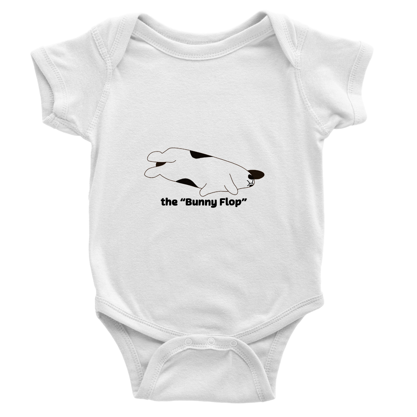 a Classic Baby Short Sleeve Onesies "the flop"