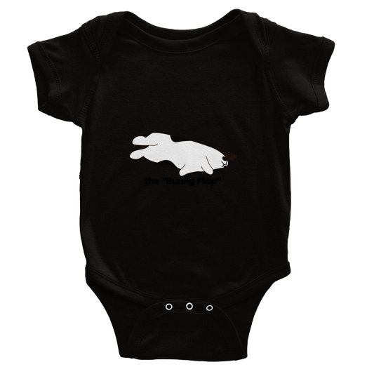 a Classic Baby Short Sleeve Onesies "the flop"