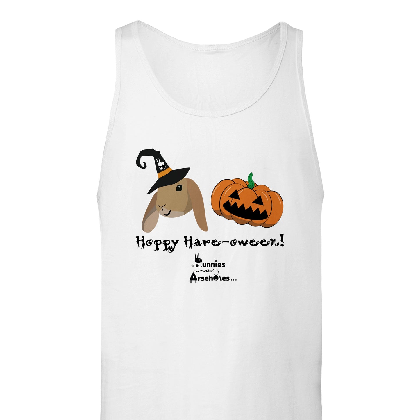 Premium Unisex Tank Top Hoppy Halloween with Tera