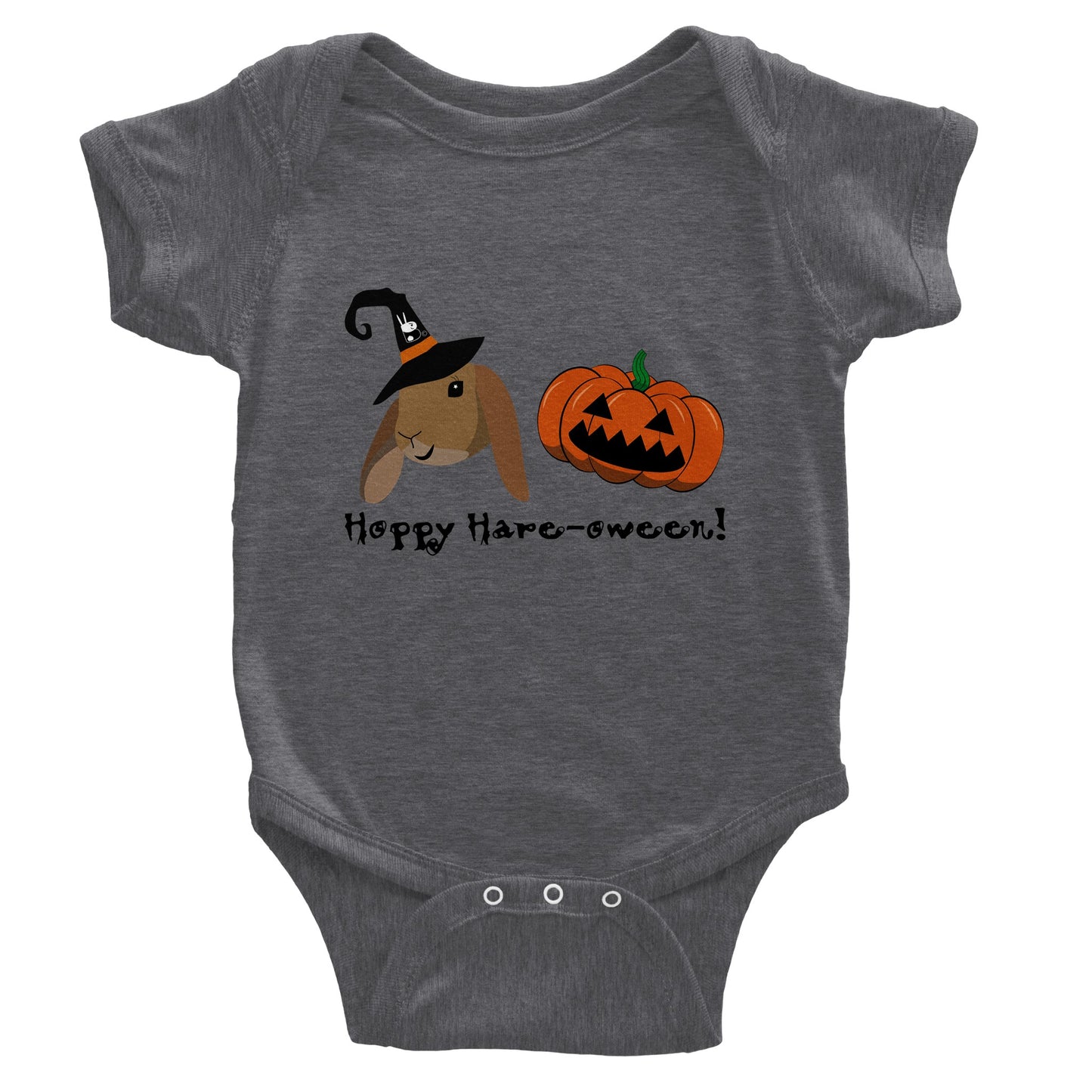 Classic Baby Short Sleeve Bodysuit clean Halloween with Tera