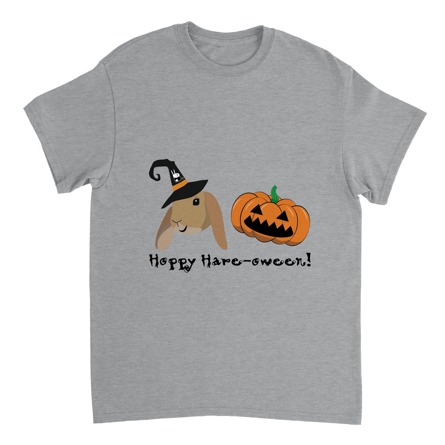 Heavyweight Unisex Crewneck T-shirt clean Halloween with Tera