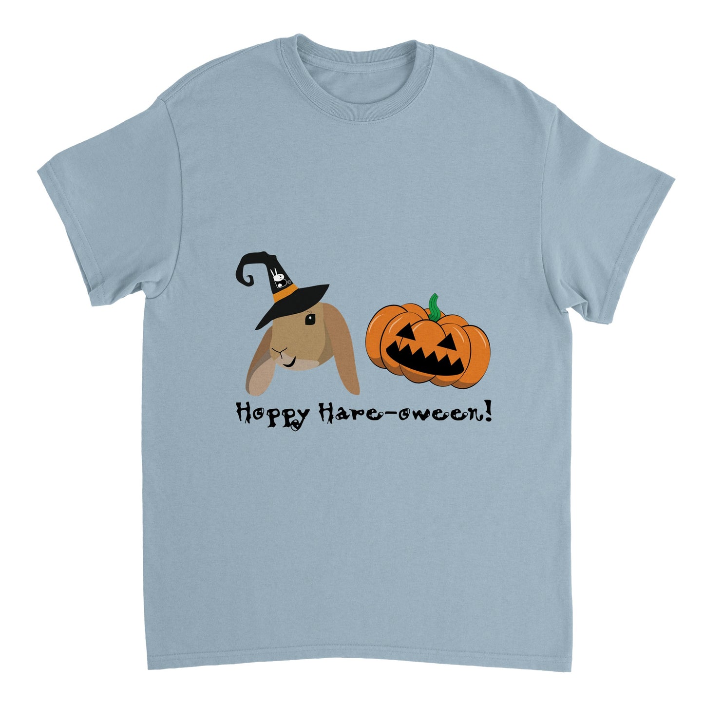 Heavyweight Unisex Crewneck T-shirt clean Halloween with Tera