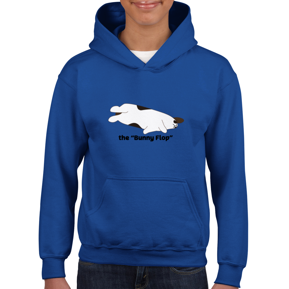 Classic Kids Pullover Hoodie the bunny flop