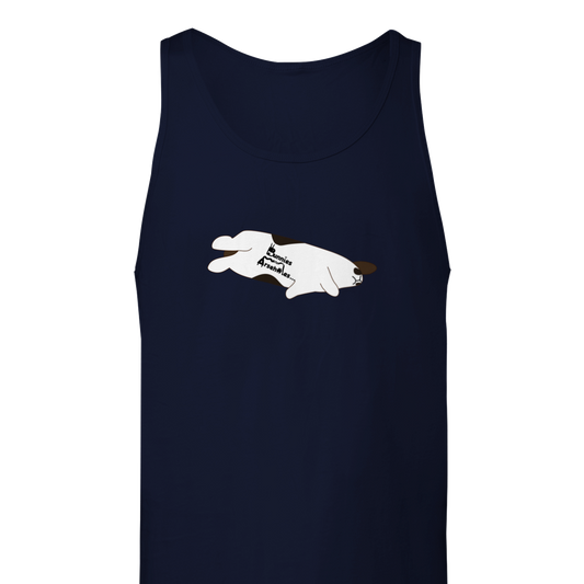 Premium Unisex Tank Top dead flop logo