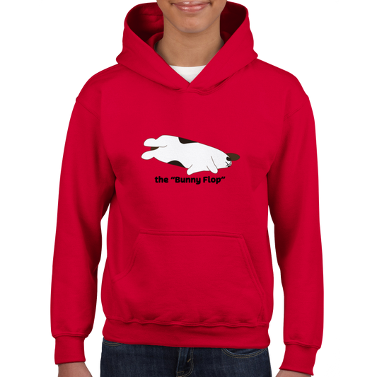 Classic Kids Pullover Hoodie the bunny flop