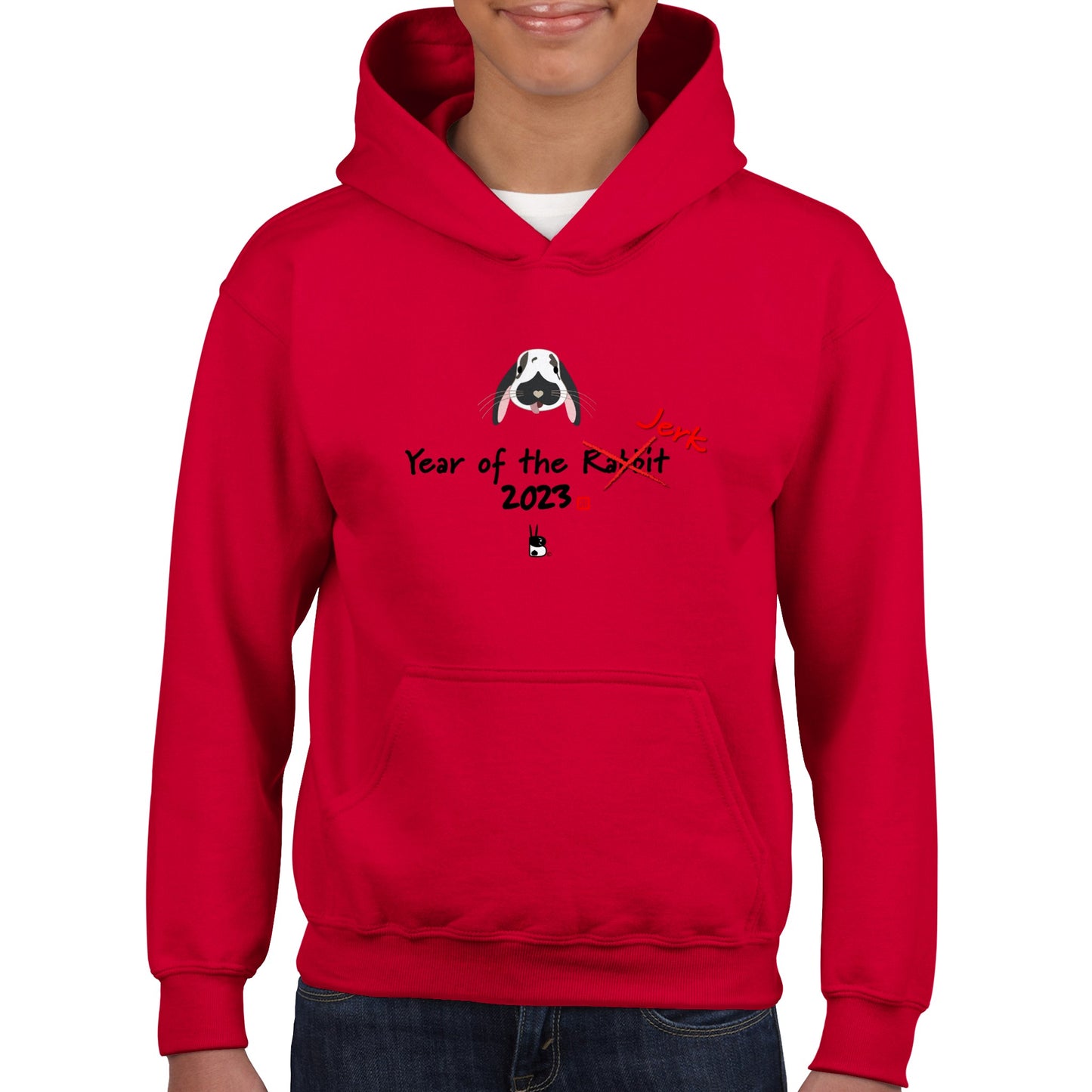 Classic Kids Pullover Hoodie Year of the Jerk