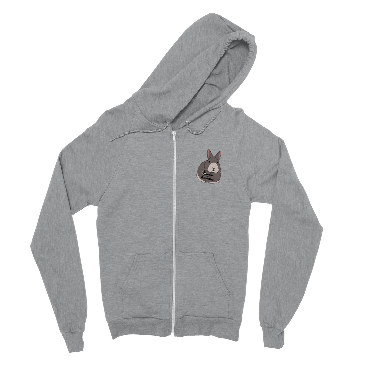 Classic Unisex Zip Hoodie Apollo and Year of the Arsehole