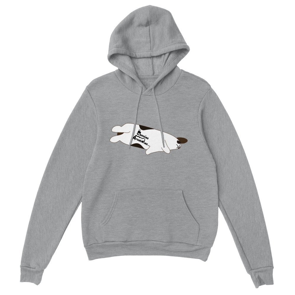 a Classic Unisex Pullover Hoodie Death Flop Logo