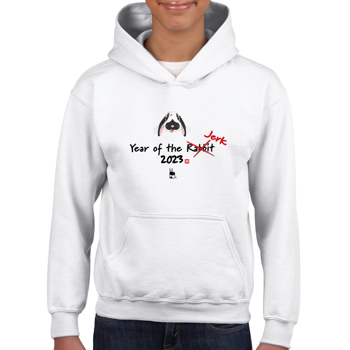 Classic Kids Pullover Hoodie Year of the Jerk