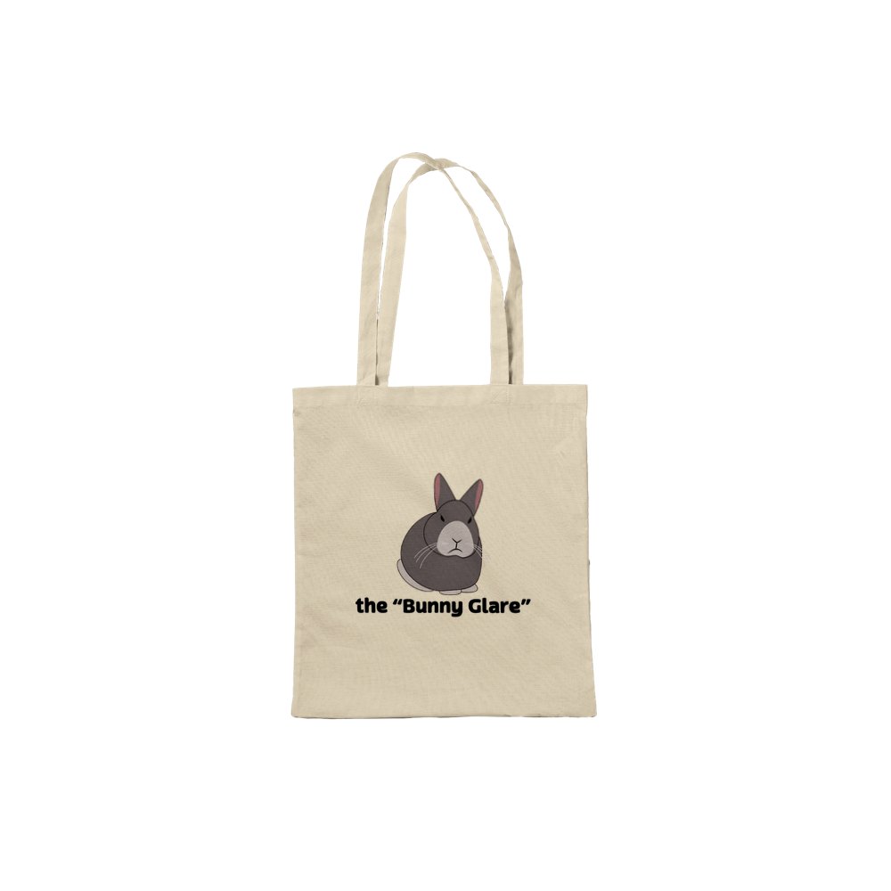 Tote Bag the bunny glare